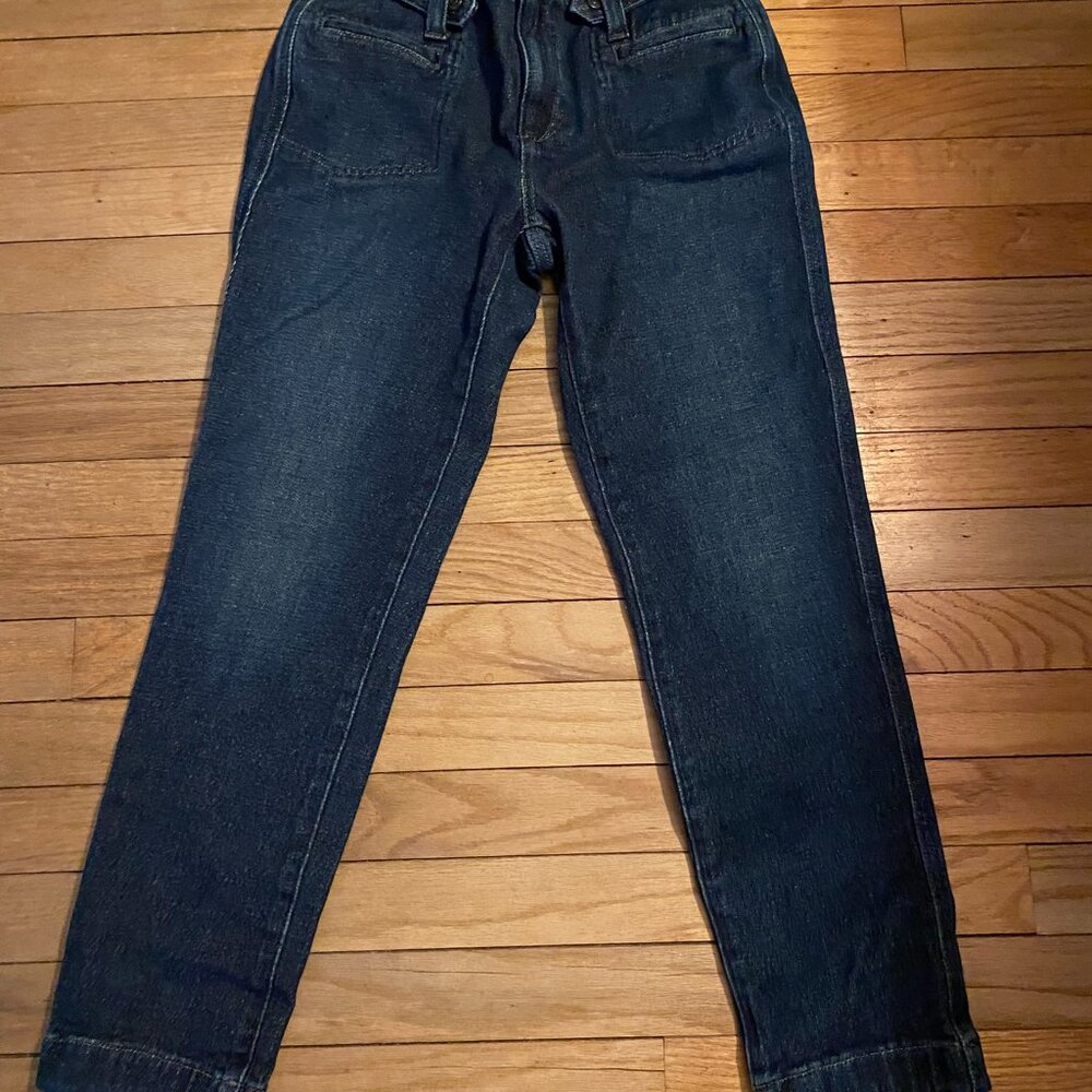 WE THE FREE Dark Wash CRVY High Rise Straight Leg JEANS -Size 25